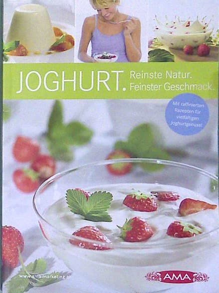 Naslovnica knjige Joghurt