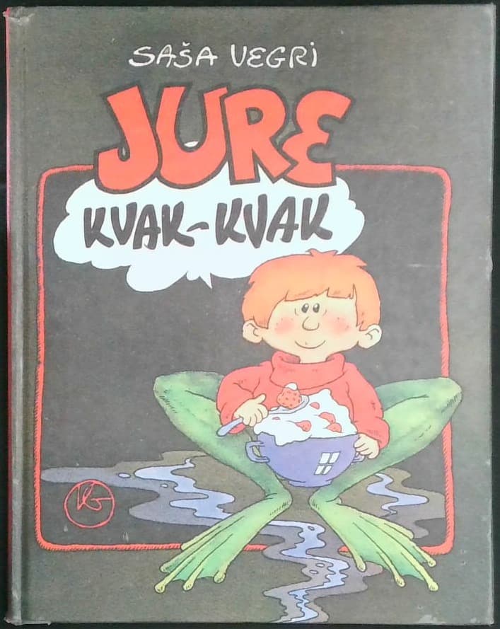 Naslovnica knjige Jure kvak-kvak