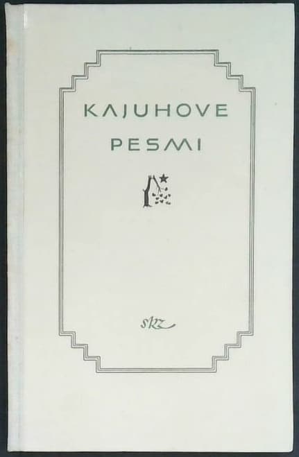 Naslovnica knjige Kajuhove pesmi