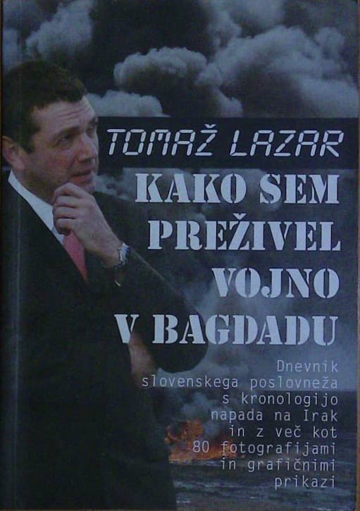 Naslovnica knjige Kako sem preživel vojno v Bagdadu