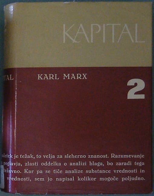 Naslovnica knjige Kapital II