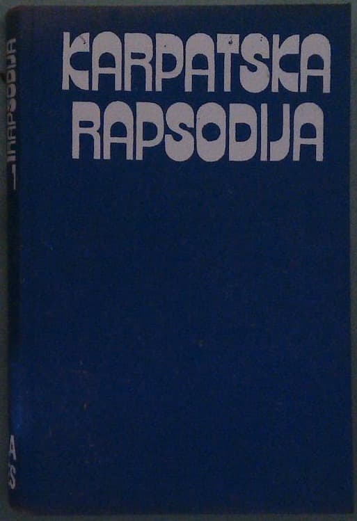 Naslovnica knjige Karpatska rapsodija 1