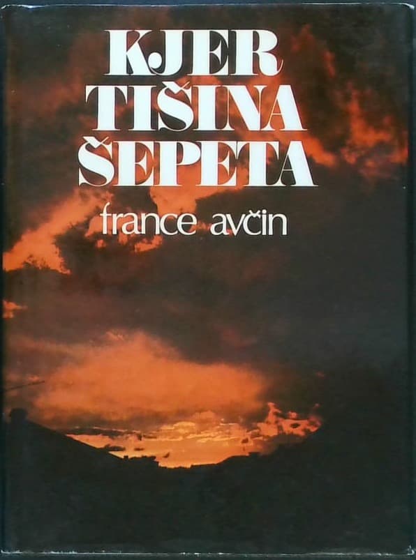 Naslovnica knjige Kjer tišina šepeta