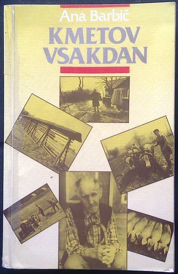 Naslovnica knjige Kmetov vsakdan