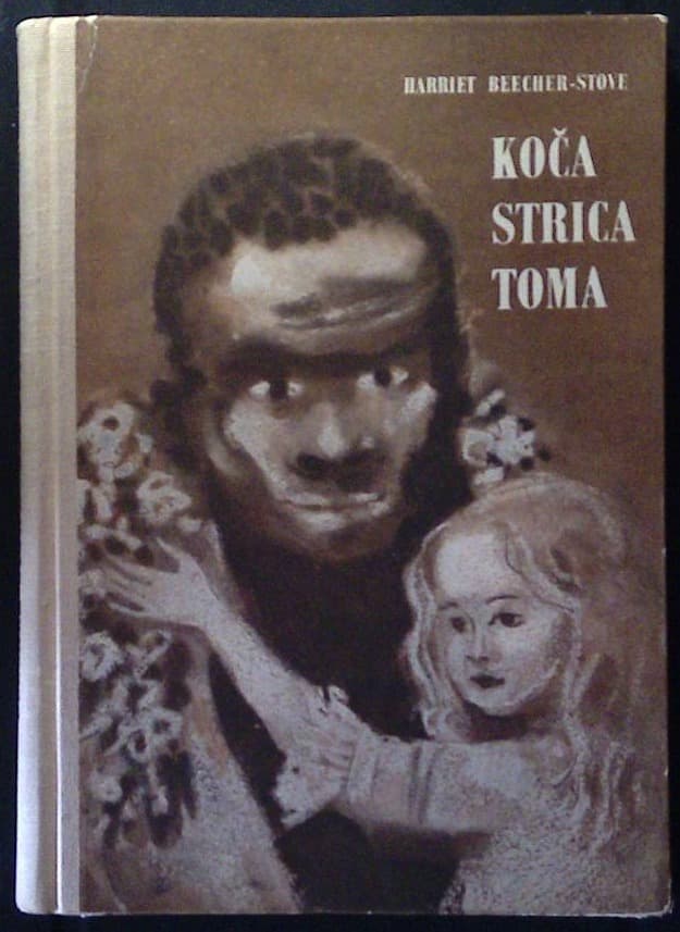 Naslovnica knjige Koča strica Toma (ali življenje črncev v suženjskih državah Amerike)