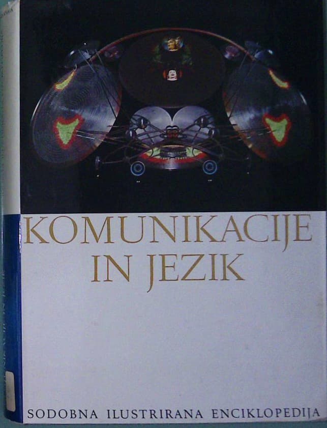 Naslovnica knjige Komunikacije in jezik