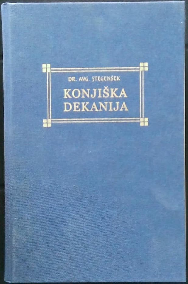 Naslovnica knjige Konjiška dekanija