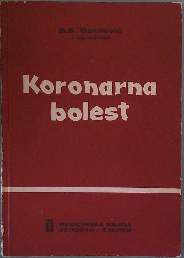 Naslovnica knjige Koronarna bolest