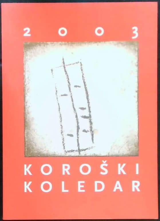 Naslovnica knjige Koroški koledar 2003