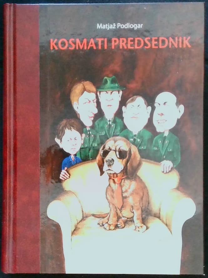 Naslovnica knjige Kosmati predsednik