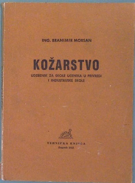 Naslovnica knjige Kožarstvo