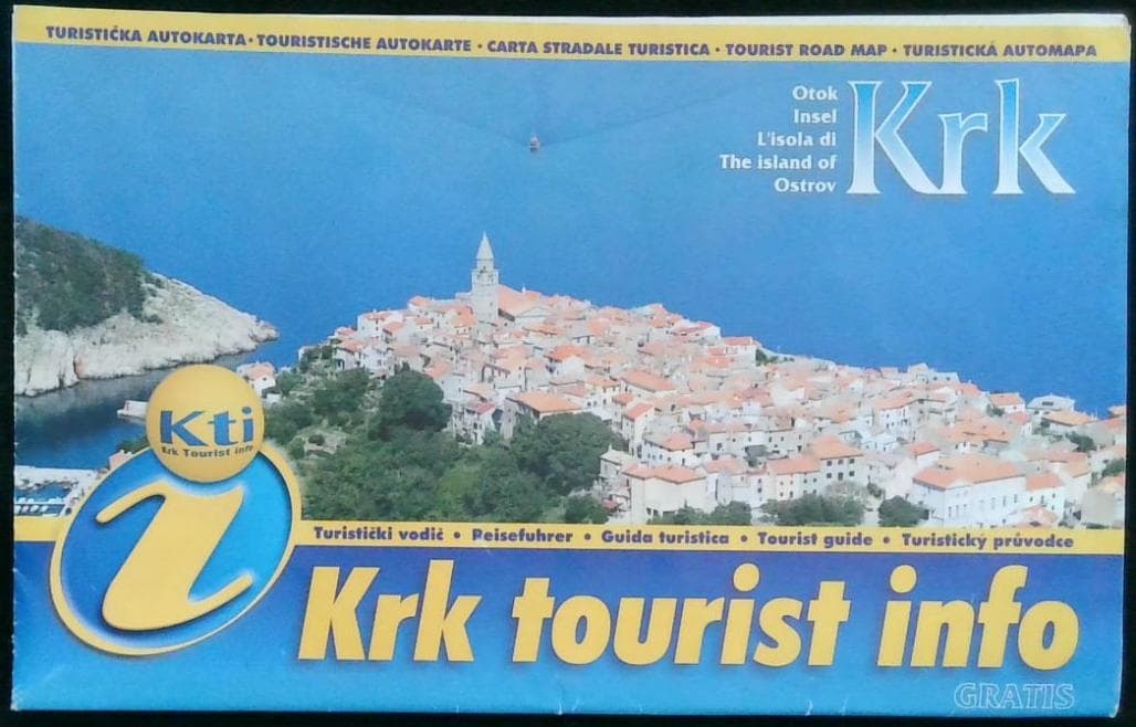 Naslovnica knjige Krk tourist info