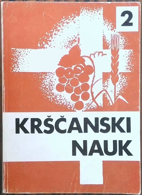 Naslovnica knjige Krščanski nauk za drugi letnik