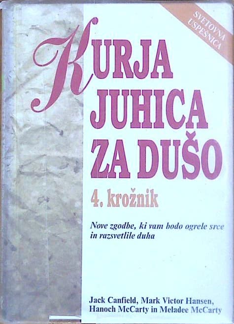 Naslovnica knjige Kurja juhica za dušo 4. krožnik