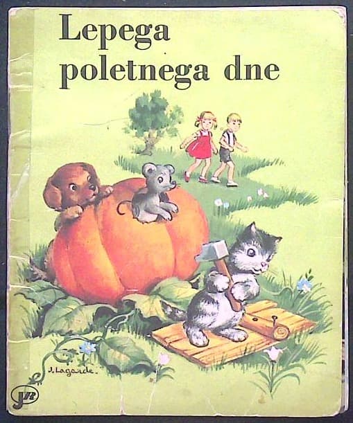 Naslovnica knjige Lepega poletnega dne