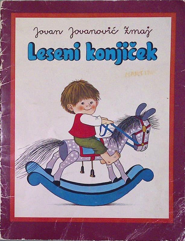 Naslovnica knjige Leseni konjiček