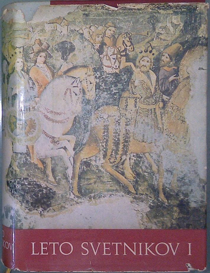 Naslovnica knjige Leto svetnikov I