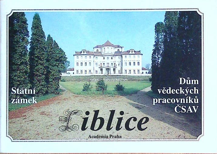 Naslovnica knjige Liblice State Castle
