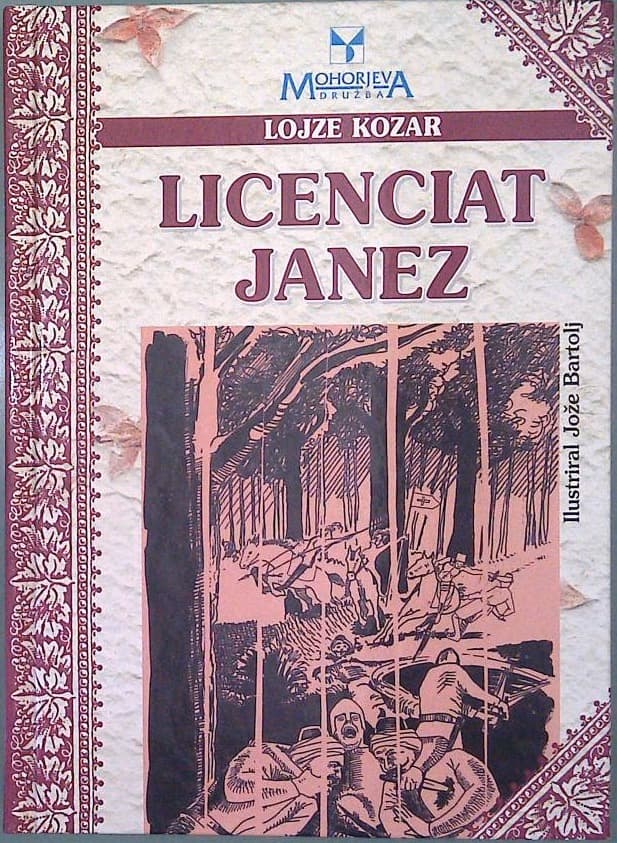 Naslovnica knjige Licenciat Janez