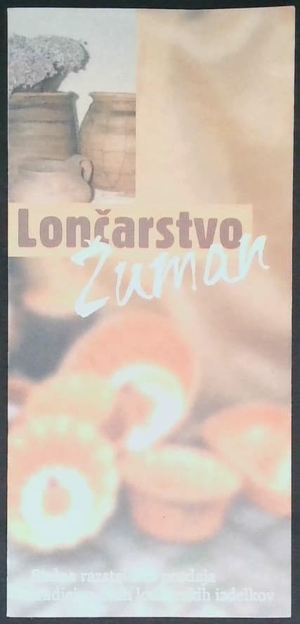 Naslovnica knjige Lončarstvo Žuman
