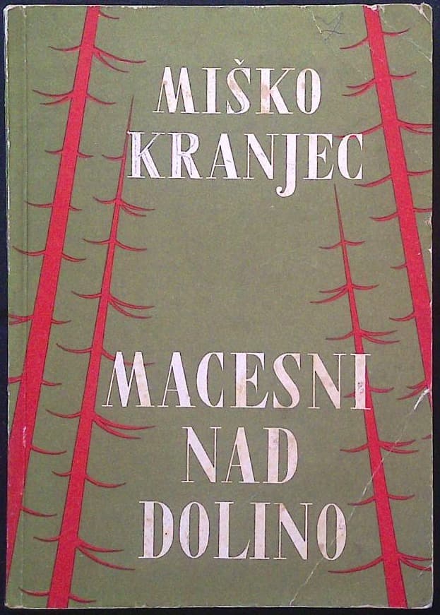 Naslovnica knjige Macesni nad dolino