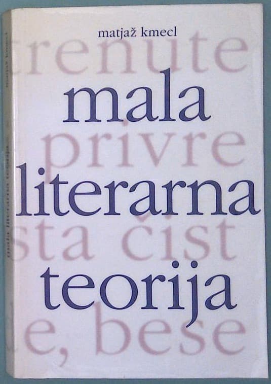 Naslovnica knjige Mala literarna teorija