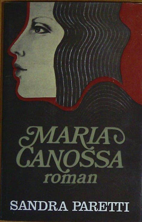 Naslovnica knjige Maria Canossa