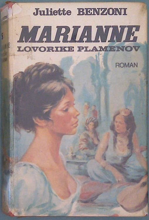 Naslovnica knjige Marianne lovorike plamenov