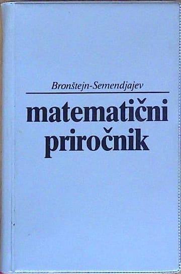 Naslovnica knjige Matematični priročnik