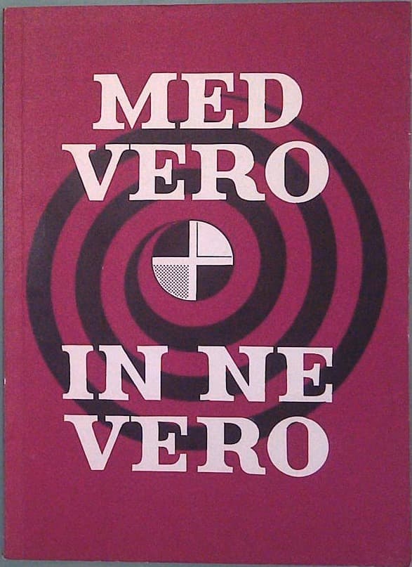 Naslovnica knjige Med vero in nevero