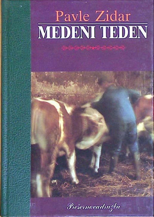Naslovnica knjige Medeni teden