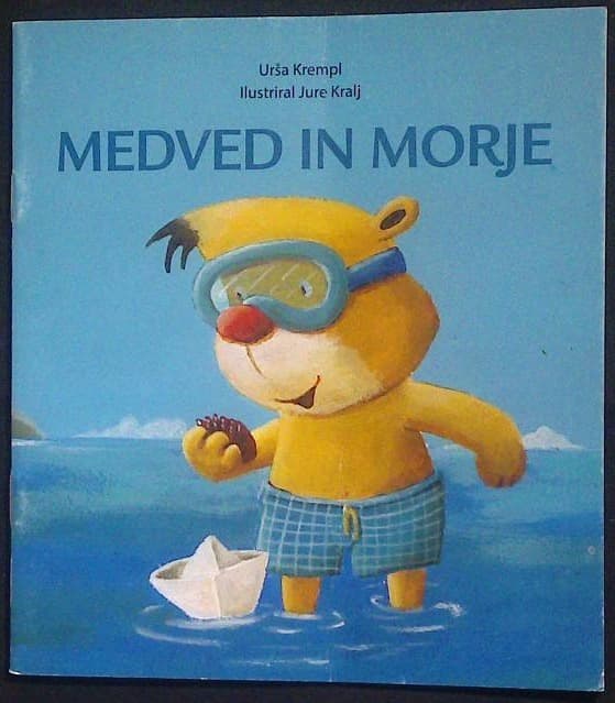 Naslovnica knjige Medved in morje