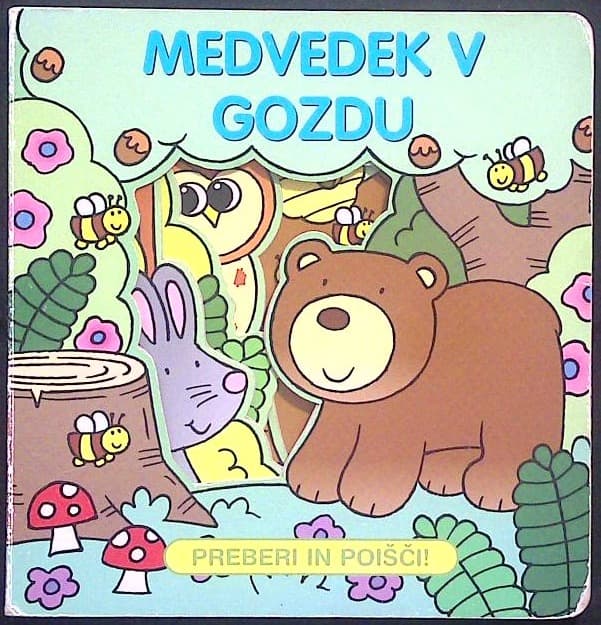 Naslovnica knjige Medvedek v gozdu
