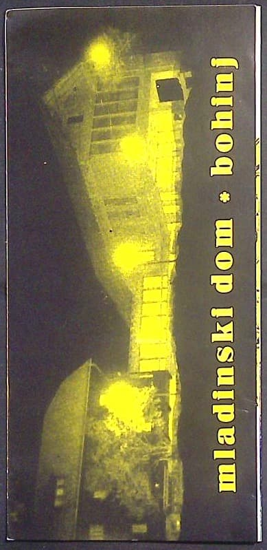 Naslovnica knjige Mladinski dom Bohinj
