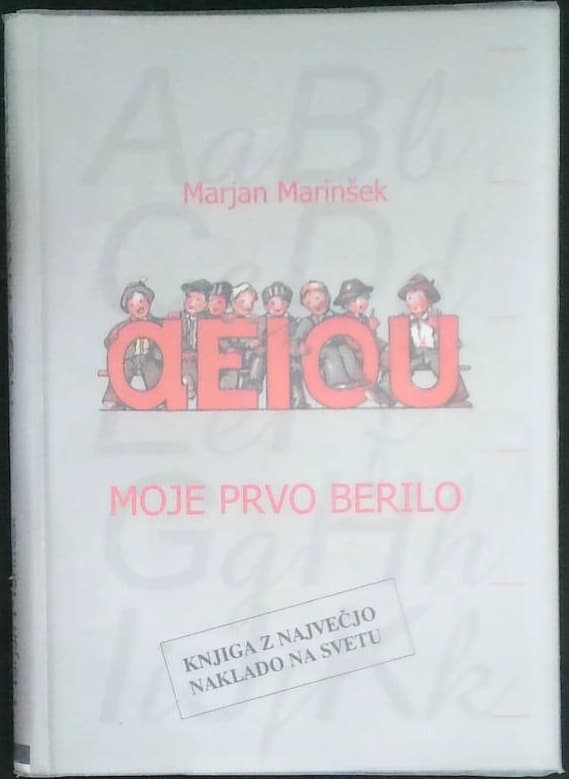 Naslovnica knjige Moje prvo berilo