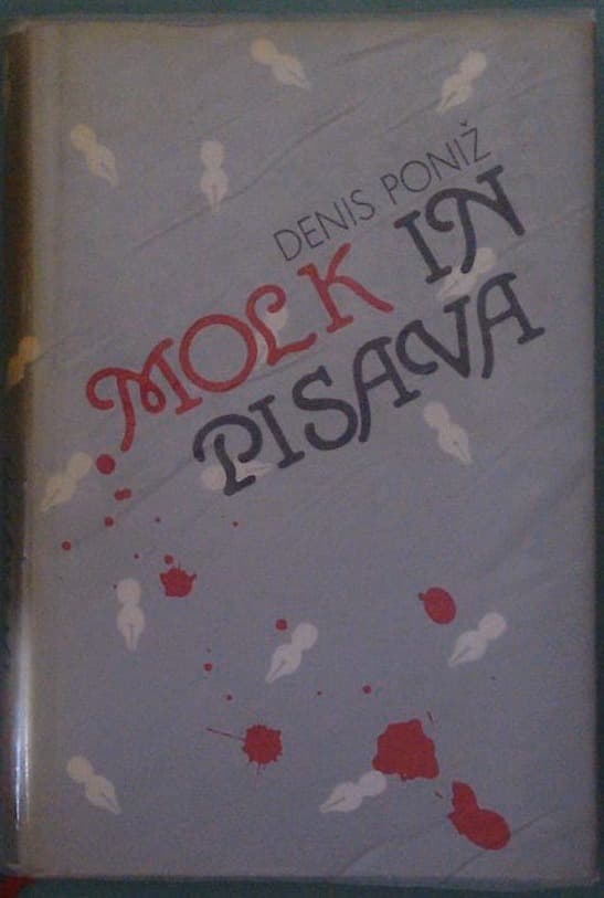 Naslovnica knjige Molk in pisava