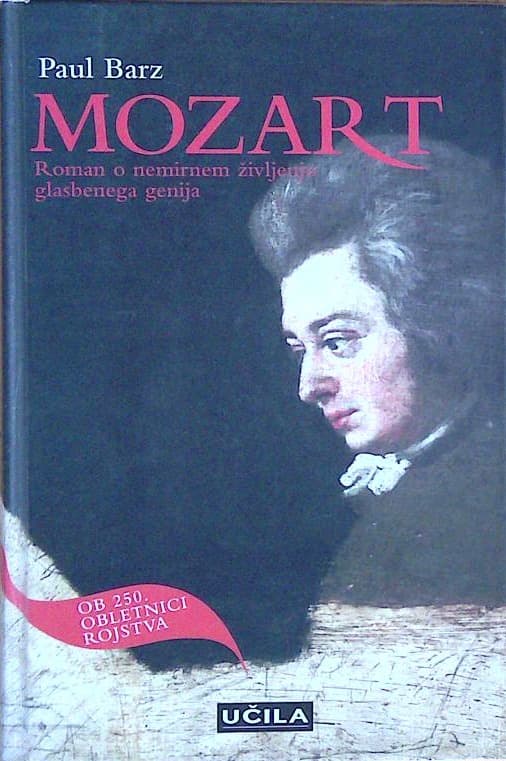 Naslovnica knjige Mozart
