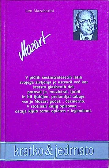 Naslovnica knjige Mozart