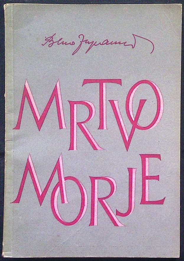 Naslovnica knjige Mrtvo morje