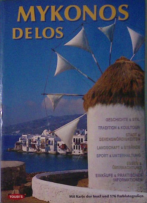 Naslovnica knjige Mykonos Delos