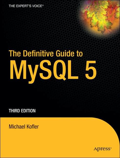 Naslovnica knjige The Definitive Guide to MySQL 5