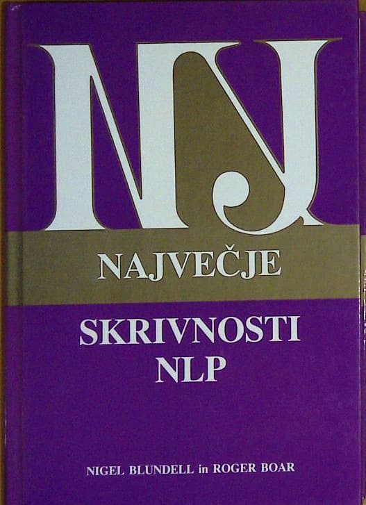 Naslovnica knjige Največje skrivnosti - NLP