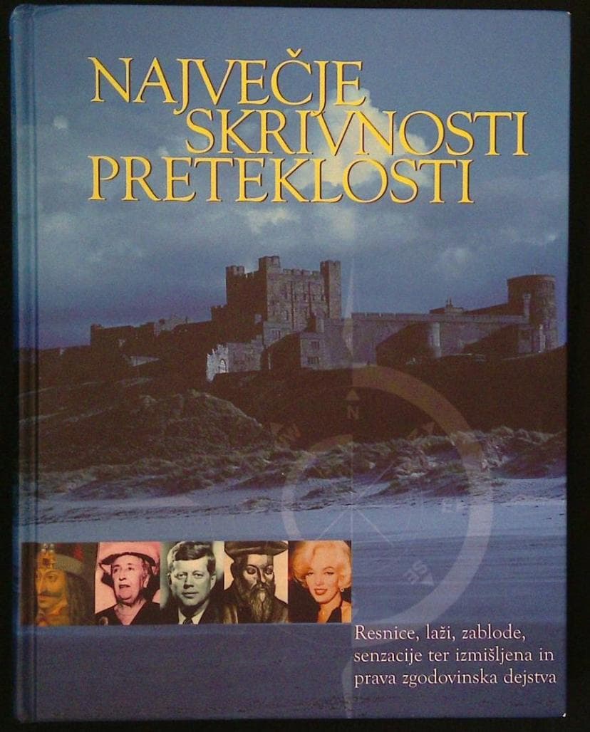 Naslovnica knjige Največje skrivnosti preteklosti