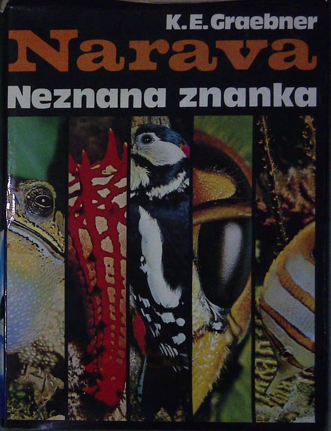 Naslovnica knjige Narava, neznana znanka