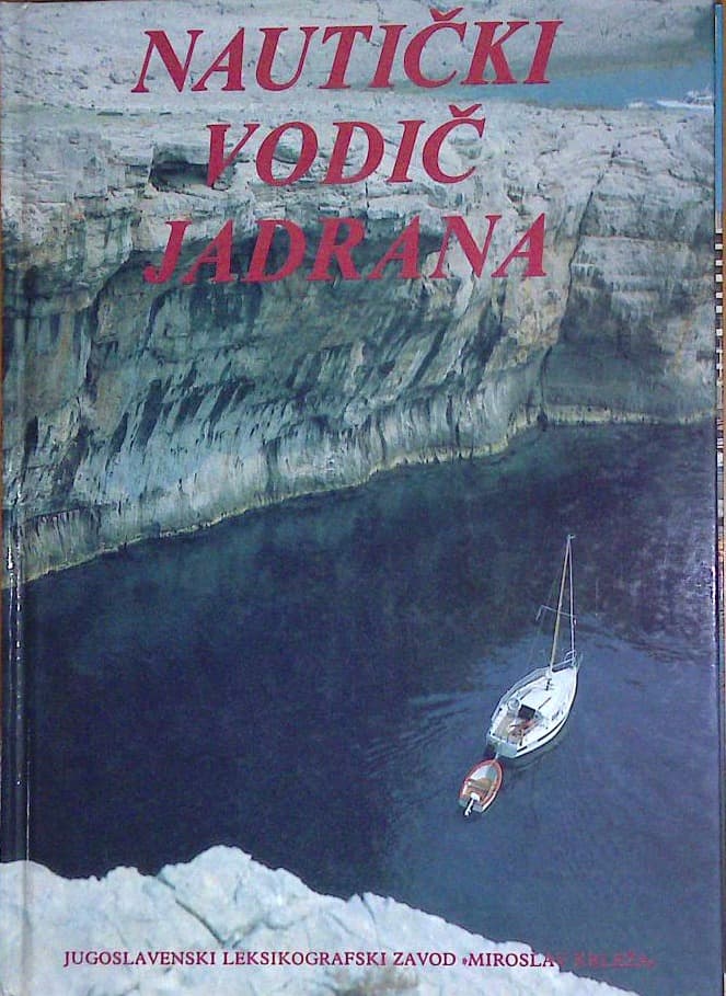 Naslovnica knjige Nautički vodič Jadrana