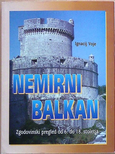 Naslovnica knjige Nemirni Balkan