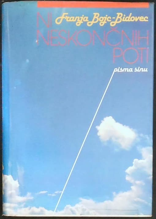Naslovnica knjige Ni neskončnih poti (Pisma sinu)