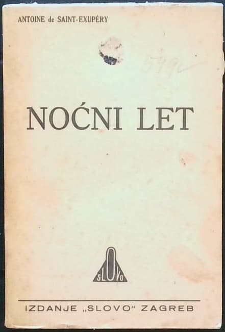 Naslovnica knjige Noćni let