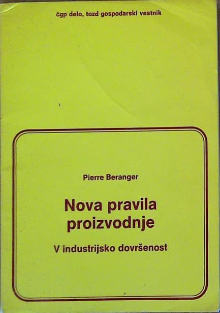 Naslovnica knjige Nova pravila proizvodnje