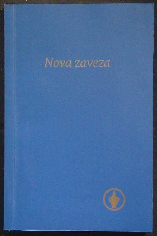 Naslovnica knjige Nova zaveza
